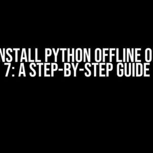 How to Install Python Offline on CentOS 7: A Step-by-Step Guide